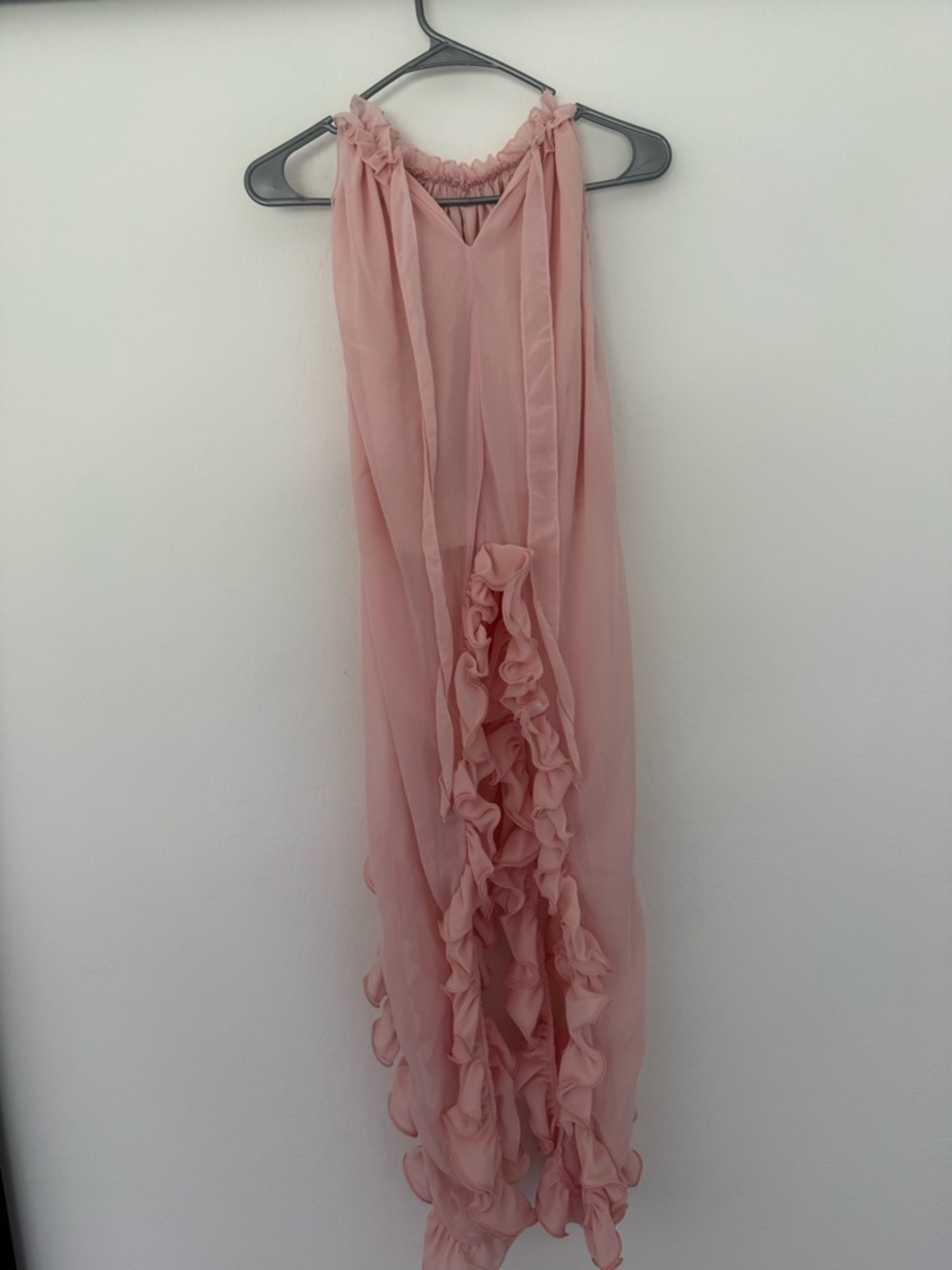 Blush Pink Ruffled Set - Picture 3 of 4